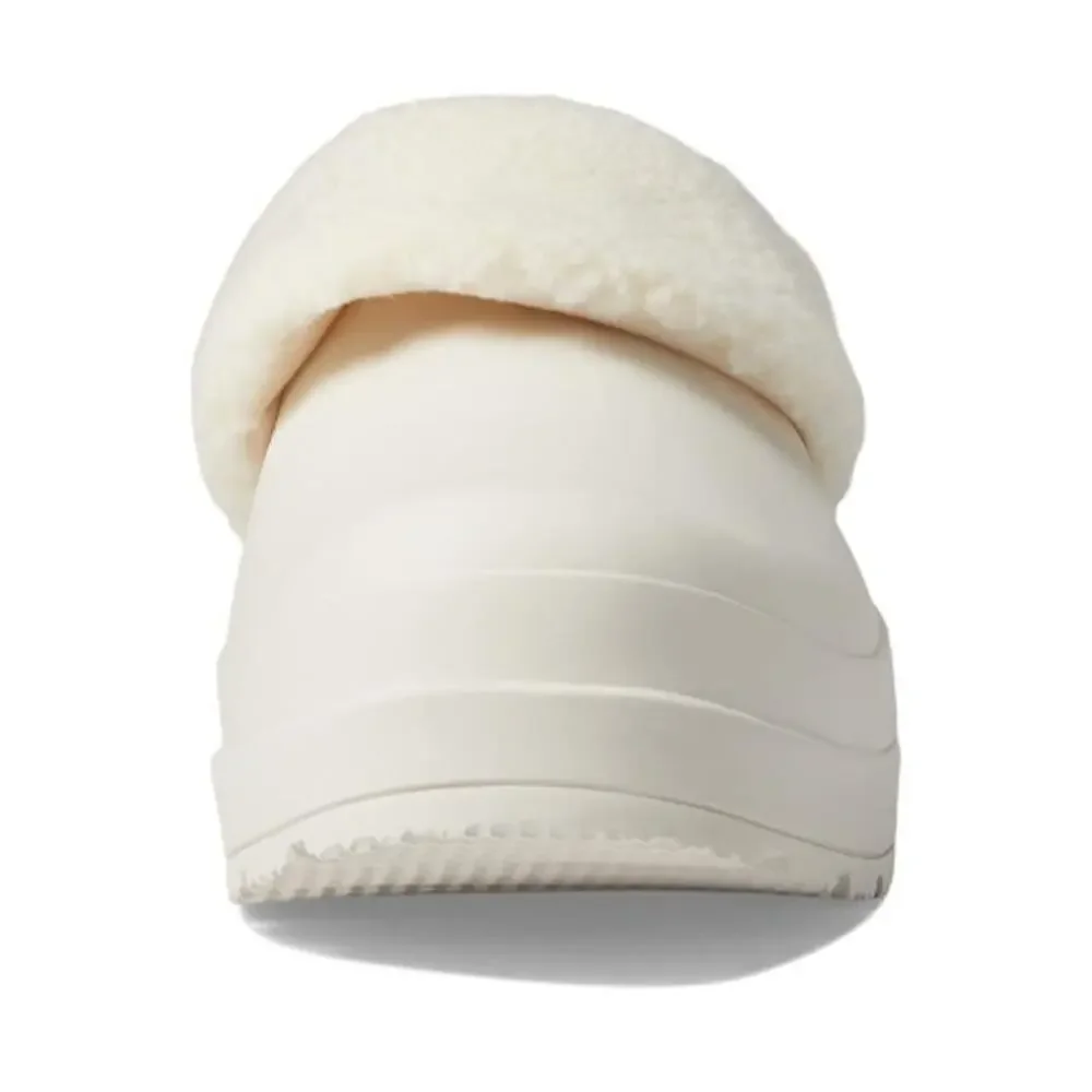 NIB Hunter Women's White Willow Play Sherpa Insulated Clog Size 7